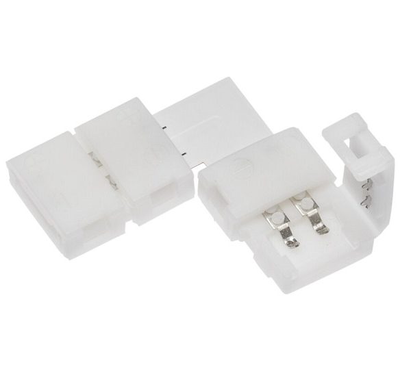 KONEKTOR UGAONI ZA LED 8MM