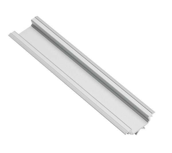 AL.PROFIL LED UGAONI GLAX SILVER 3m